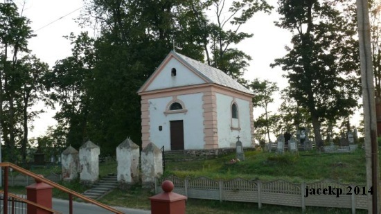 Kaplica na cmentarzu katolickim w Prużanie